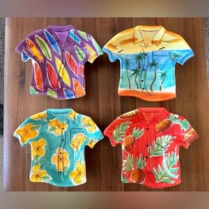Clay Art Hawaiian Shirt Ceramic Bowls